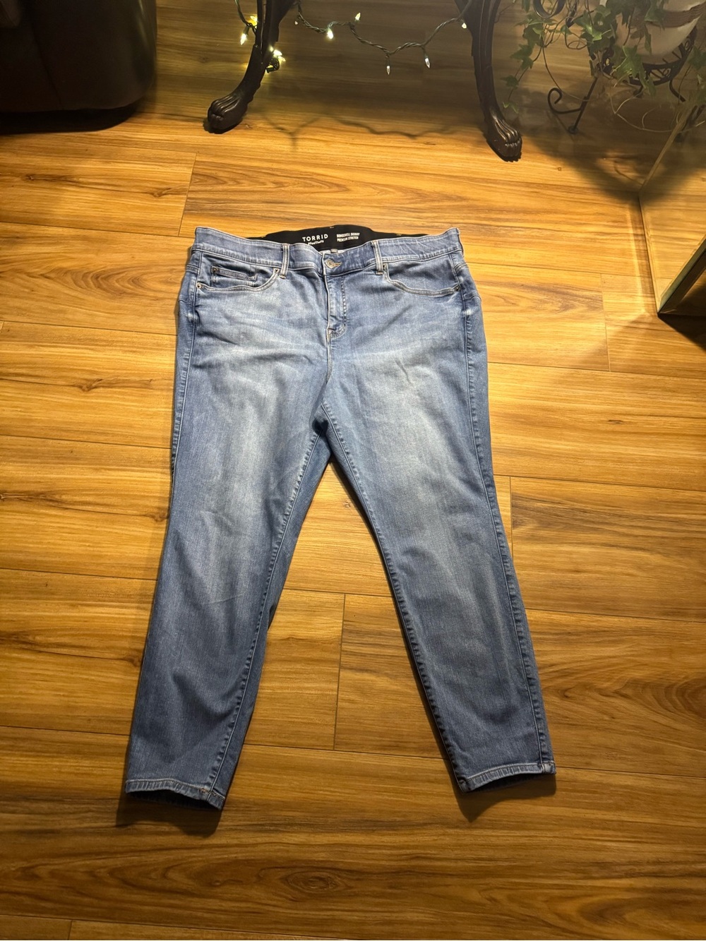 torrid Light Wash Skinny Stretch Jeans